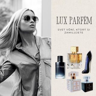 LUX PARFÉM – Luxusná vôňa pre každého 🌐 www.luxparfem.sk 🎁 Doprava zadarmo od 69 € a darčeky k objednávke! Sledujte nás aj...