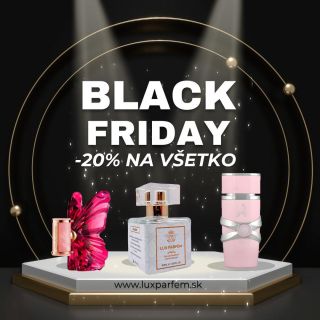 🖤Len tento piatok–nedeľa 🖤 BLACK FRIDAY, ktorý prevoňal celý internet! Lux Parfém spúšťa najväčší výpredaj roka – a toto...