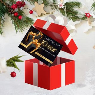 🎁 Hľadáš darček, ktorý vždy poteší? Darčekové poukážky Lux Parfém sú ideálna voľba pre každého, kto miluje krásne vône....