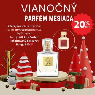 🎄✨ VIANOČNÝ EXKLUZÍVNY PARFÉM MESIACA ✨🎄 30.11.2025 Očarujúca intenzívna vôňa až so 30 % esencií pre ešte lepšiu výdrž!...